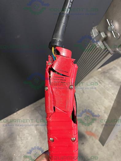 Used Vestil AHA-2-8-12 Aluminum Gantry Crane w/ Coffing JLC Hoist & CBTG Trolley