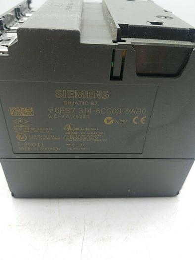 Used Siemens 6ES7 314-6CG03-0AB0