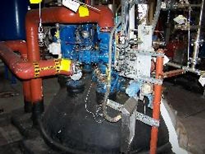 Used Pfaudler 1000 gallon #5015 glass lined reactor