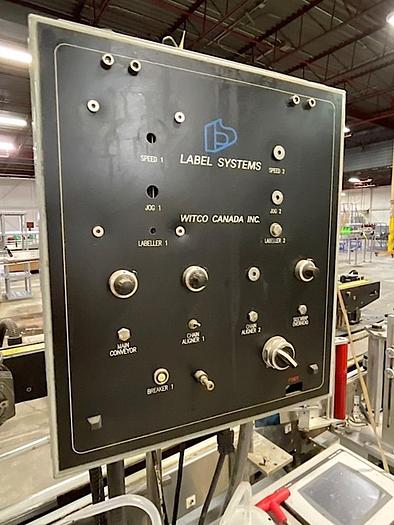 Used LABEL SYSTEMS (CB1796) Labeler - Front and Back