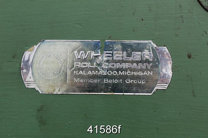 Used Wheeler Company Lab Calender, 15" Operating Face #41586