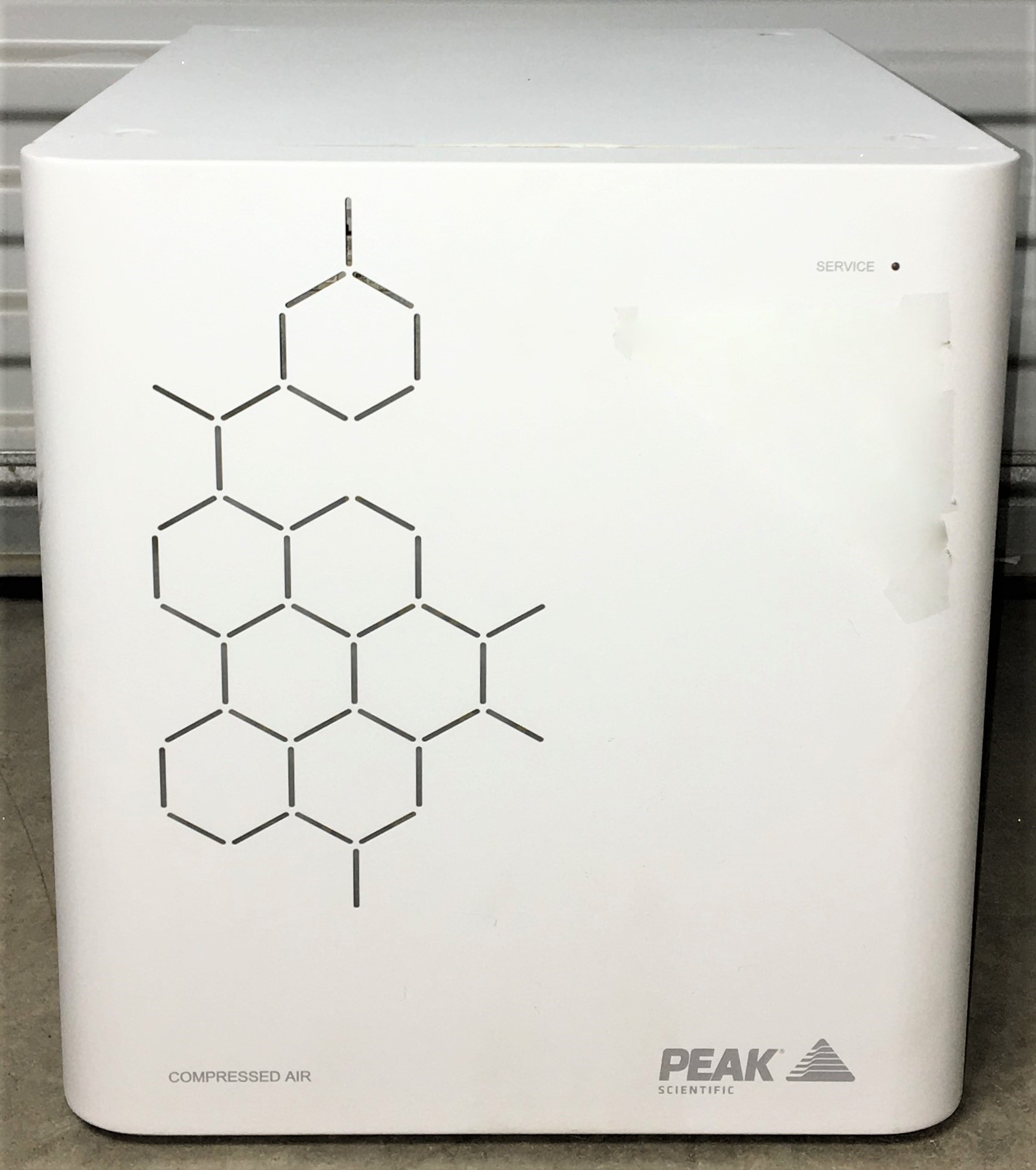 Used Peak Trace 600 Nitrogen Generator with Precision Air Compressor