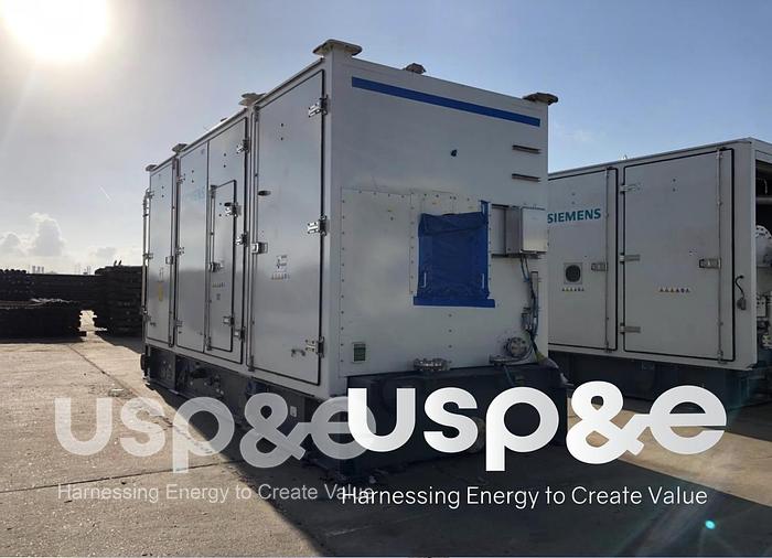 Used 36 MW 2014 New Siemens SGT 400 Natural Gas/ Dual Fuel Turbine Generator Sets