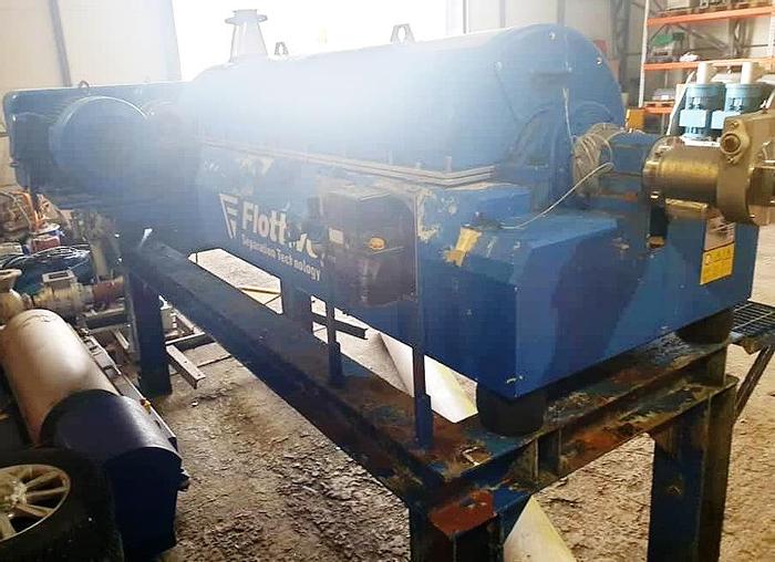 Used Flottweg tricanter, type Z6E-4 / 444 with extra rotating unit