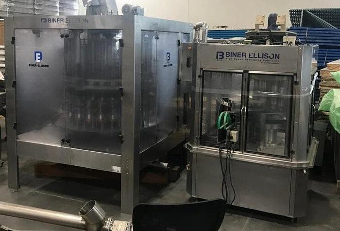 Used Biner Ellison 8 head RC40 capper