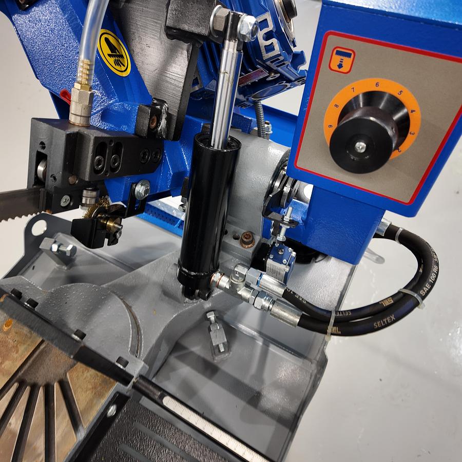 Mach cut PSM 220 240 volt Mitre Head Bandsaw