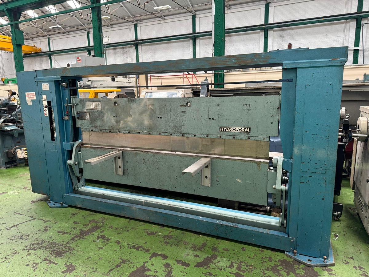 Used Keetona Hydroform   3mm x 2500mm Hydraulic folding machine