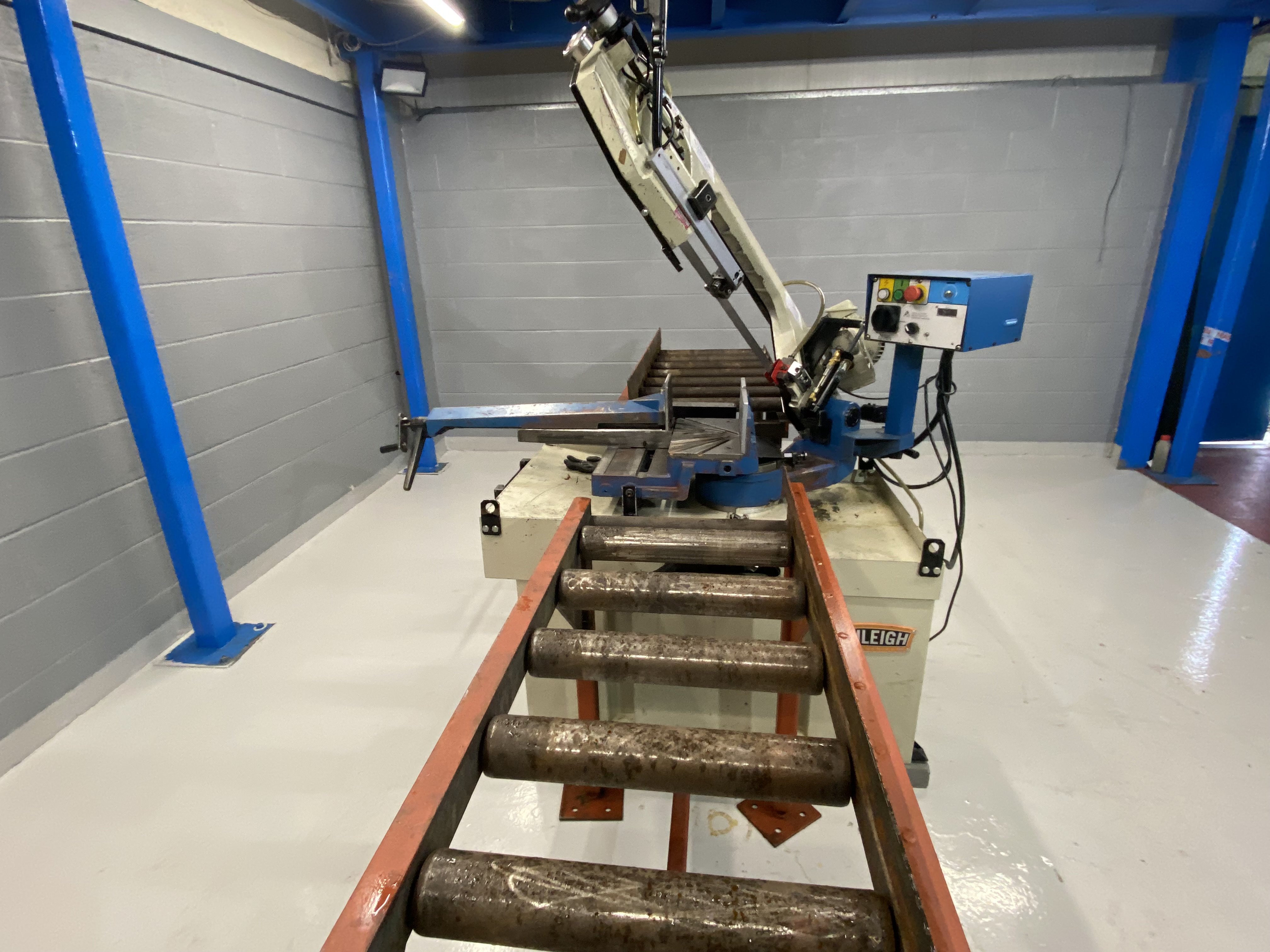 Used Baileigh BS-350M Dual Mitre Horizontal Bandsaw 240 volts