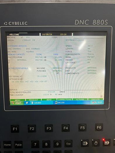 Used Bystronic  EP31-160  3m x 160 ton press brake