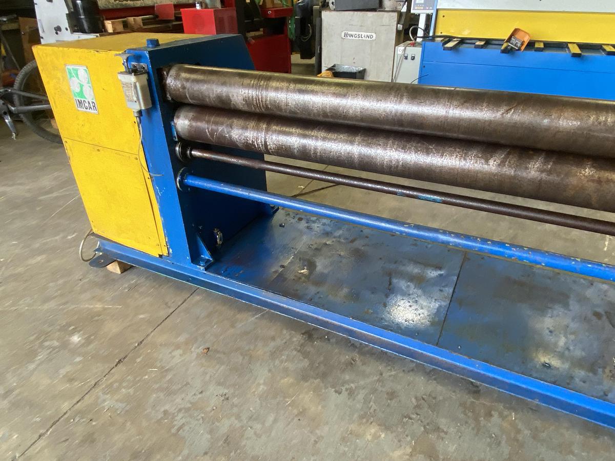 Used IMCAR 2050mm x 130mm initial pinch bending rollers