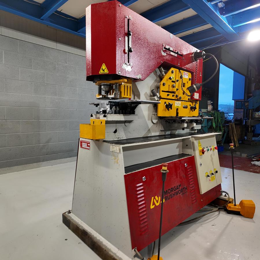 Used Morgan Rushworth Sahinler 70 ton 2 cylinder 5 station steelworker