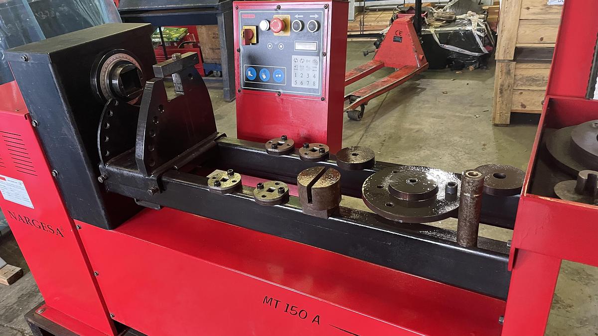 Used Nargesa MT150A including Basket making attachment