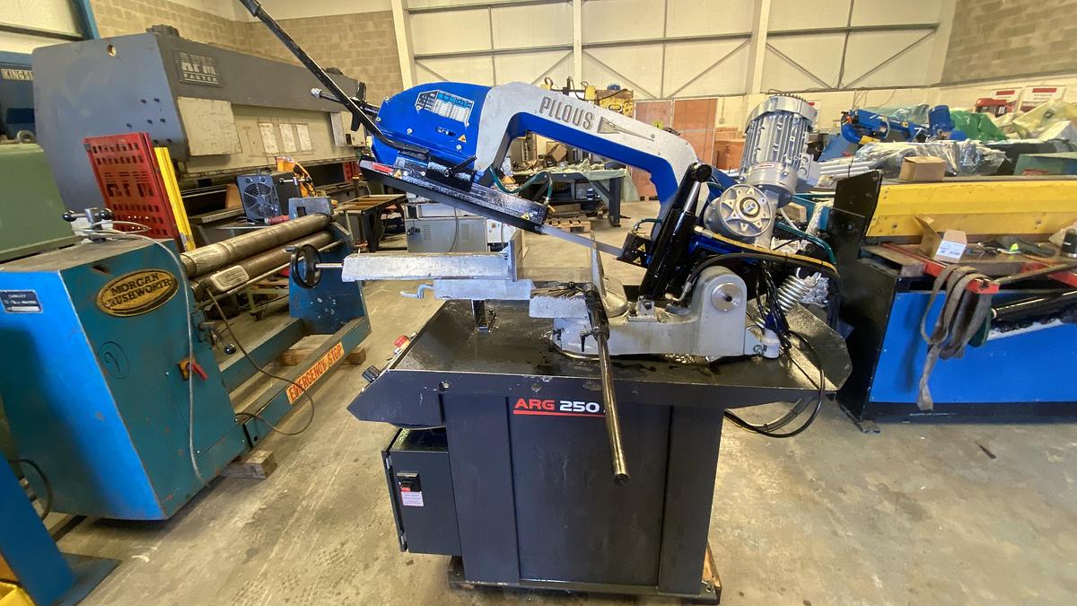 Used Pilious 250 ARG F 240 volt Mitre Saw