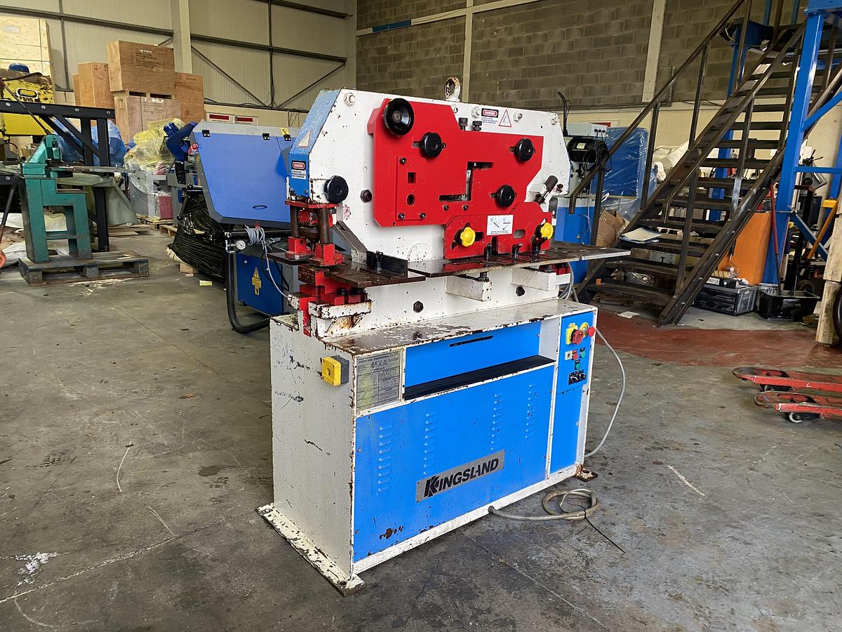Used Kingsland 45 ton XA compact steelworker 5 station