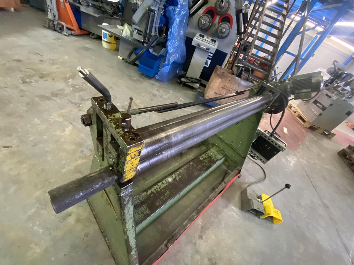 Used SMT 1250mm x 75 mm Power bending rollers