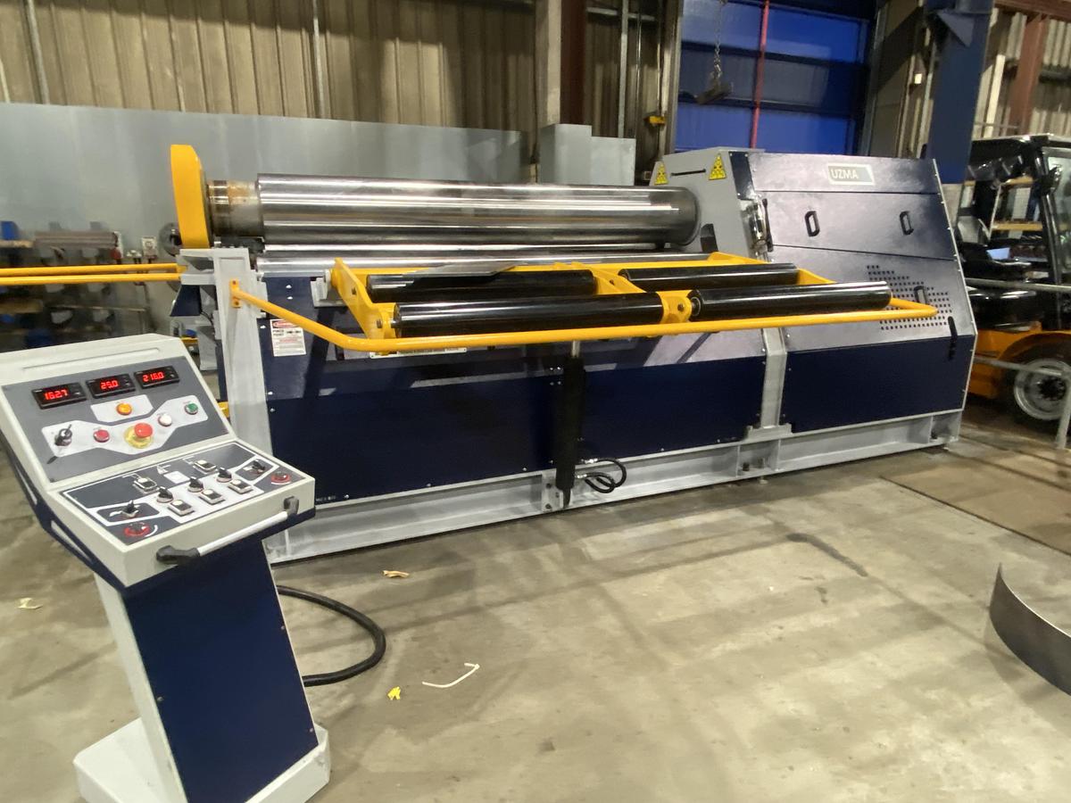 UZMA UHSS 4   4 roll Hydraulic Bending Roll