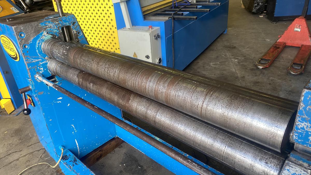 Used Morgan Rushworth  TRTS 1300mm x 3.2mm Power Bending rollers