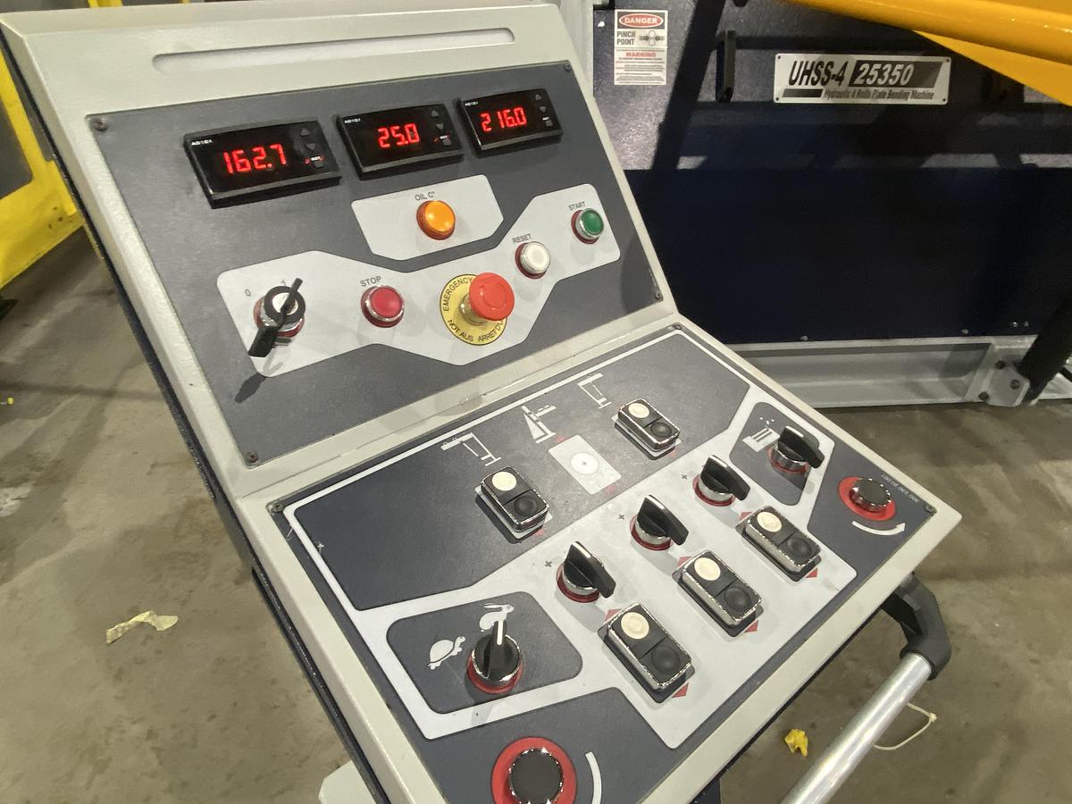 UZMA UHSS 4   4 roll Hydraulic Bending Roll