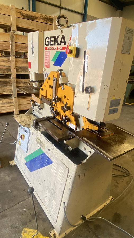 Used GEKA 55 5 station Hydraulic steelworker