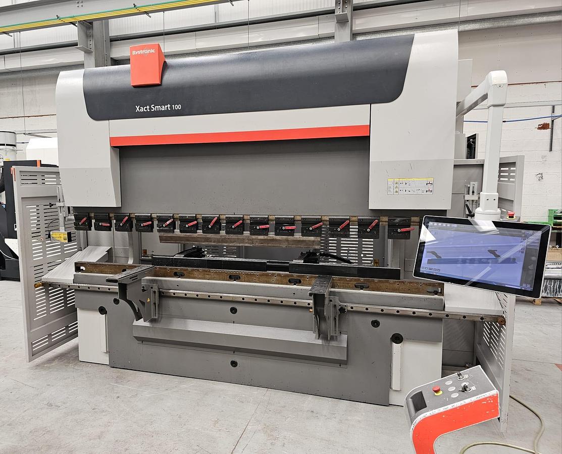 Used Bystronic Xact Smart  100 ton x 3m 6 axis cnc press brake