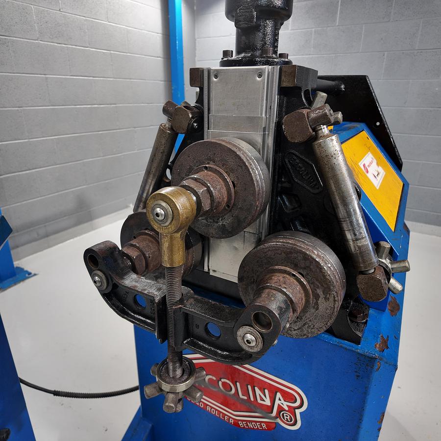 Used ERCOLINA CE40 MR3   3 roll driven 40mm shaft section roller