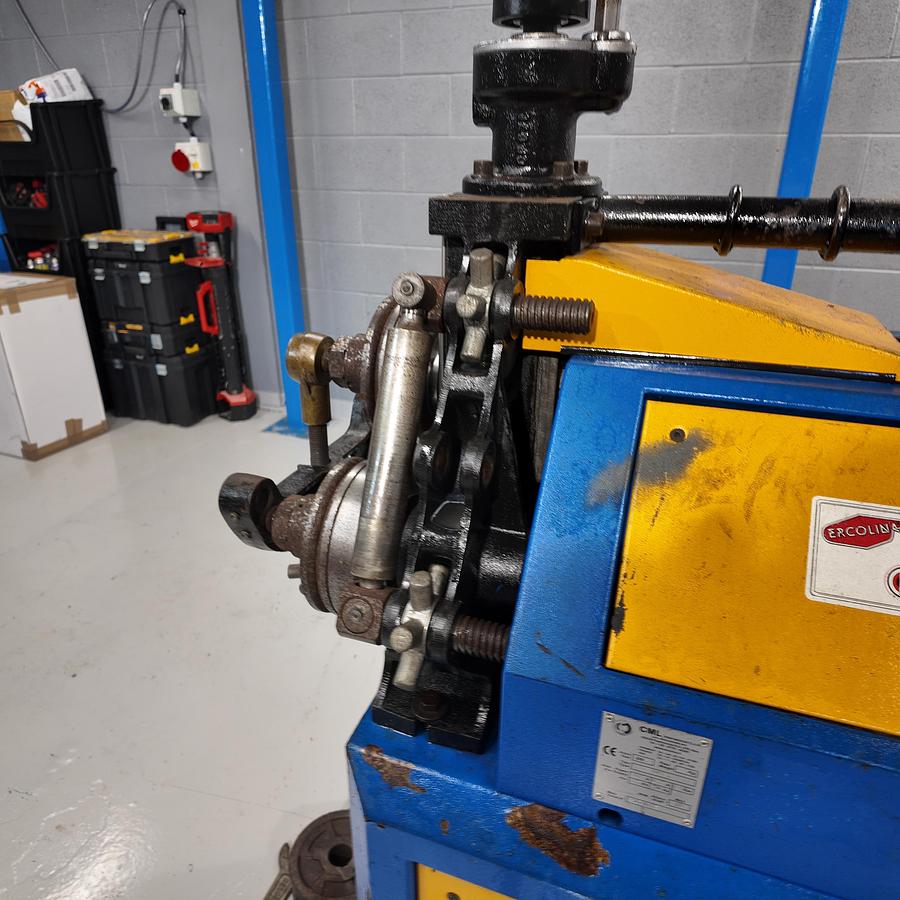 Used ERCOLINA CE40 MR3   3 roll driven 40mm shaft section roller