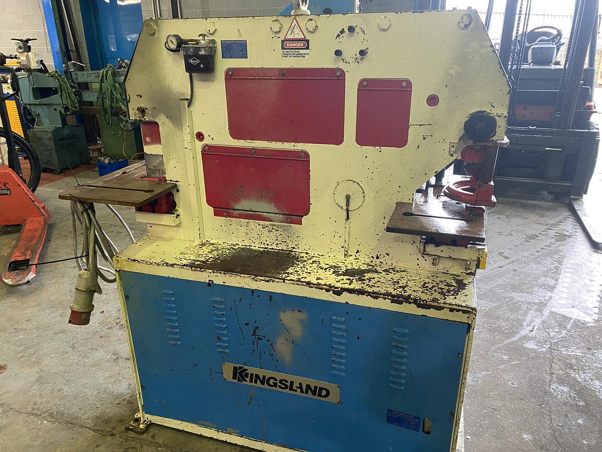 Used Kingsland 45 ton XA compact steelworker 5 station