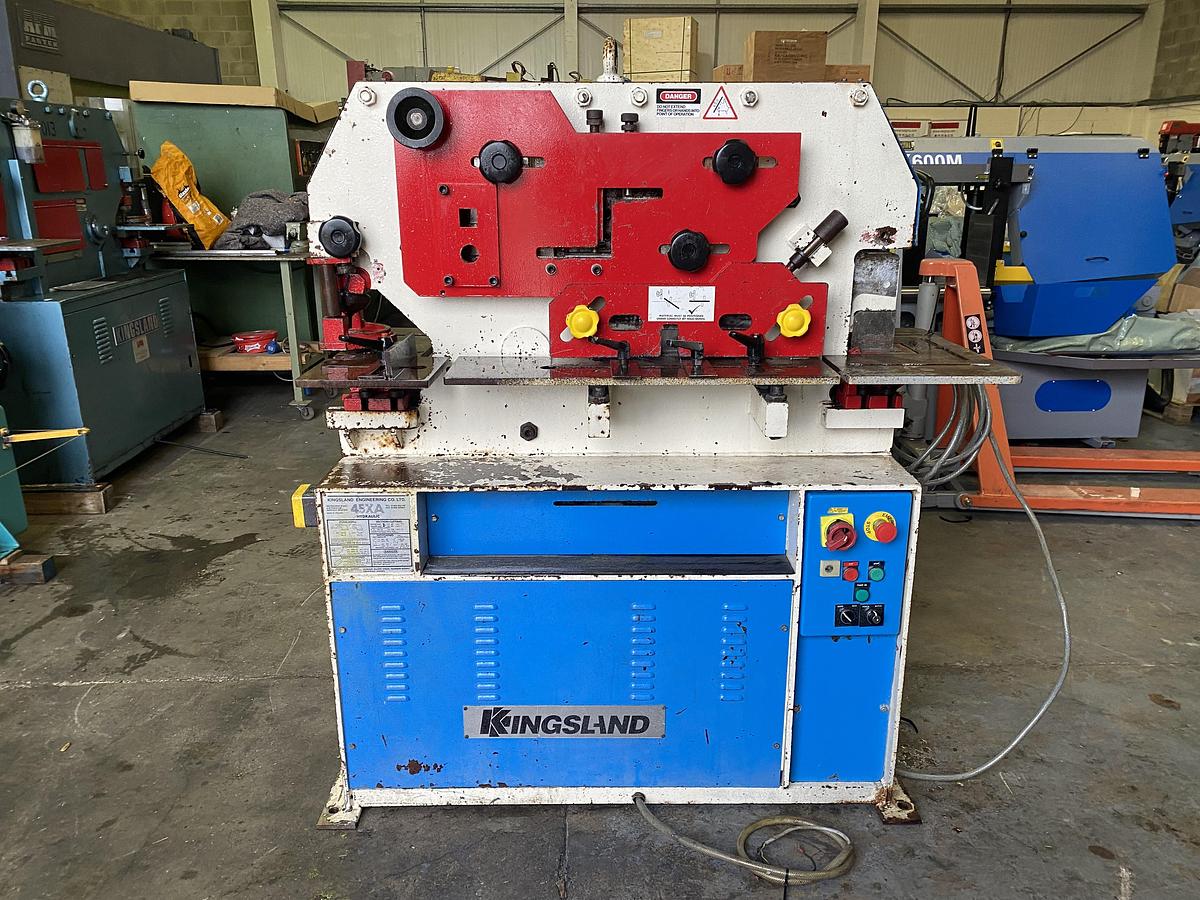 Used Kingsland 45 ton XA compact steelworker 5 station