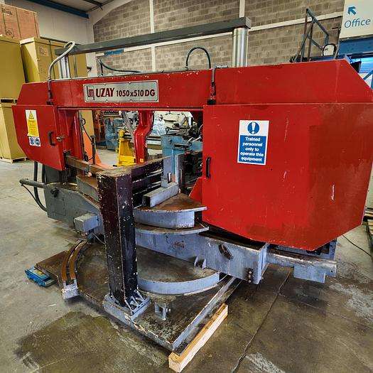 Used Uzay Makina UMSY 540 DG Heavy Duty Twin Mitre Double Column Bandsaw