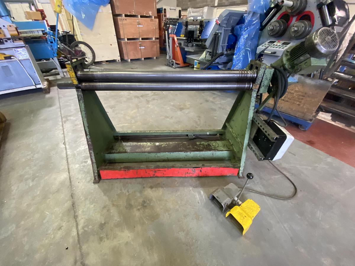 Used SMT 1250mm x 75 mm Power bending rollers