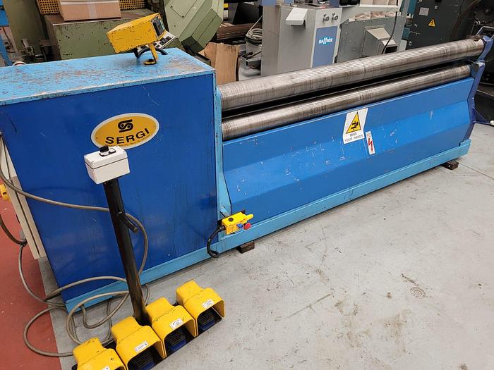Used SERGI  2004   2000mm x 4mm Power operated Bending rollers