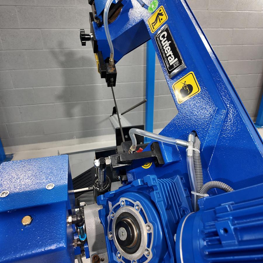 Mach cut PSM 220 240 volt Mitre Head Bandsaw