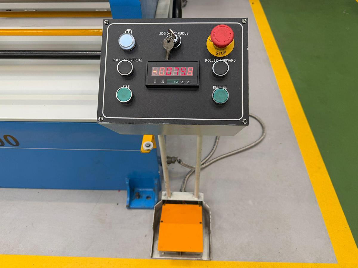 Used MACH-ROLL ESR 1500mm x 3.5mm bending rollers
