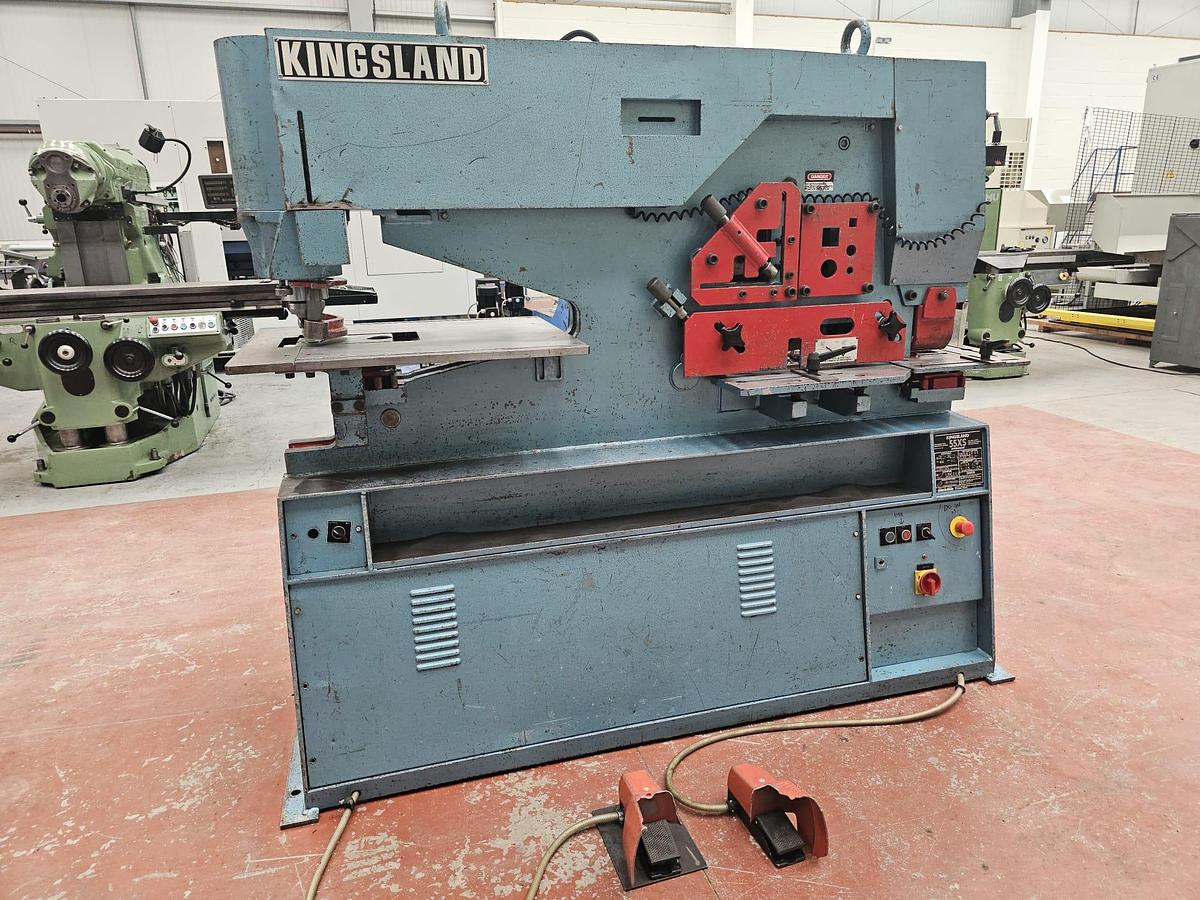 Used Kingsland 55XSD deep throat Model 5 station Steelworker