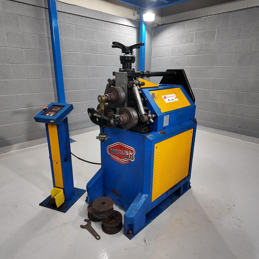 Used ERCOLINA CE40 MR3   3 roll driven 40mm shaft section roller