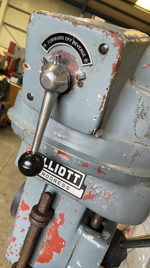 Used ELLIOT Progress 3A heavy duty Pillar drill