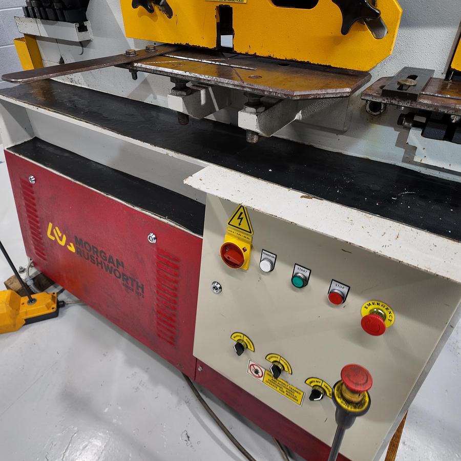 Used Morgan Rushworth Sahinler 70 ton 2 cylinder 5 station steelworker