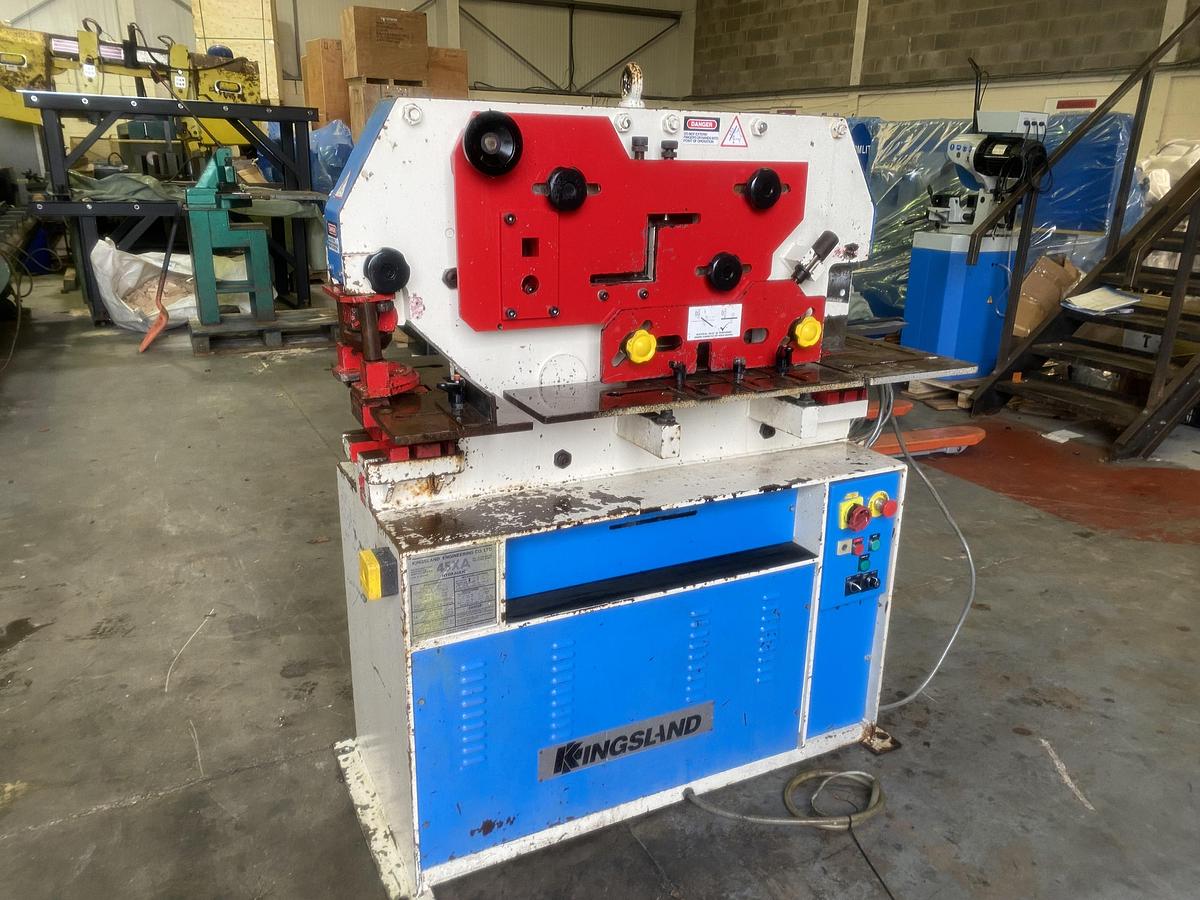 Used Kingsland 45 ton XA compact steelworker 5 station