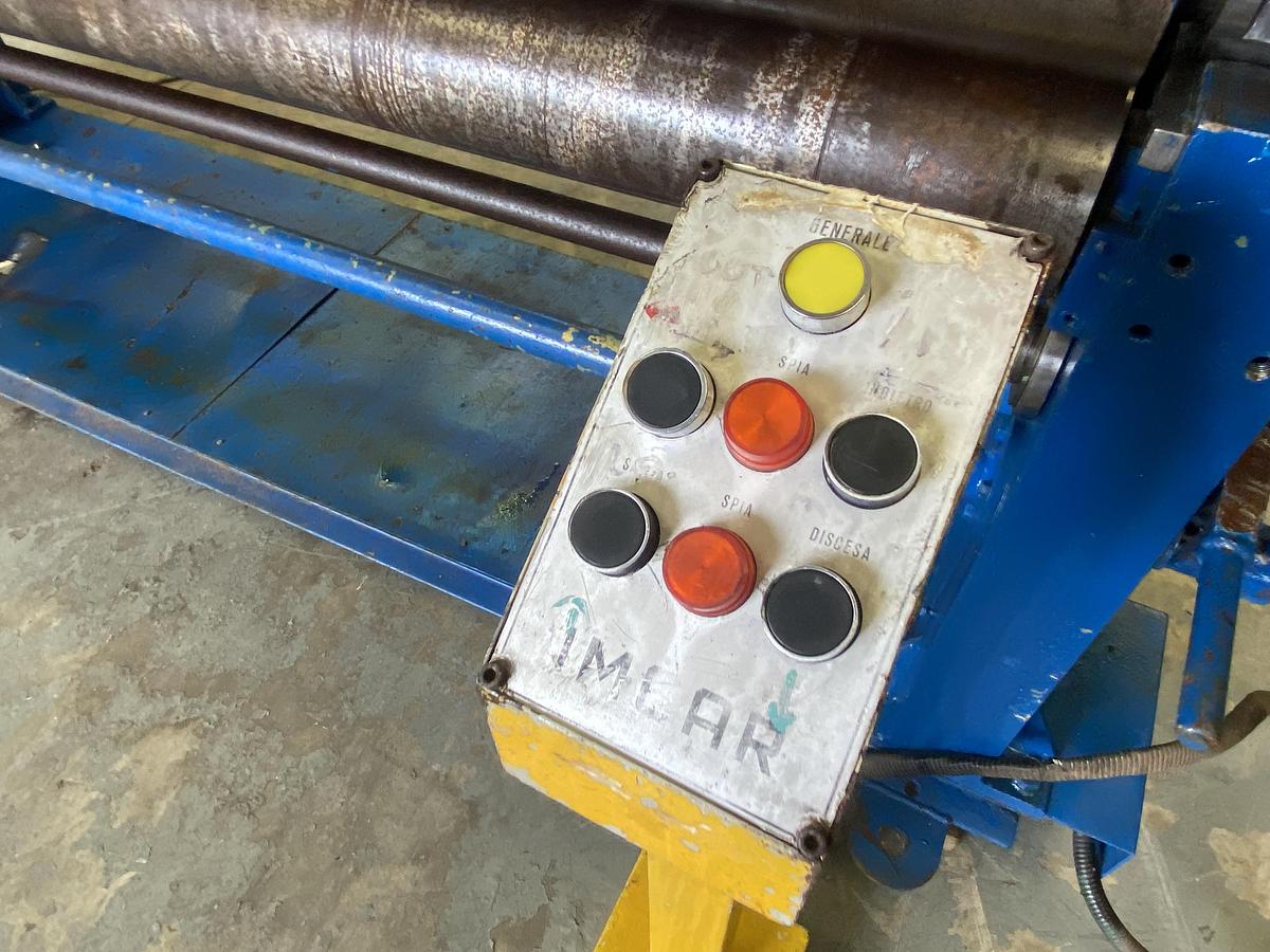 Used IMCAR 2050mm x 130mm initial pinch bending rollers