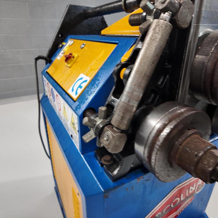 Used ERCOLINA CE40 MR3   3 roll driven 40mm shaft section roller