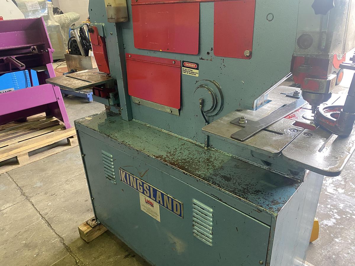 Used Kingsland 45 ton XA compact steelworker 5 station