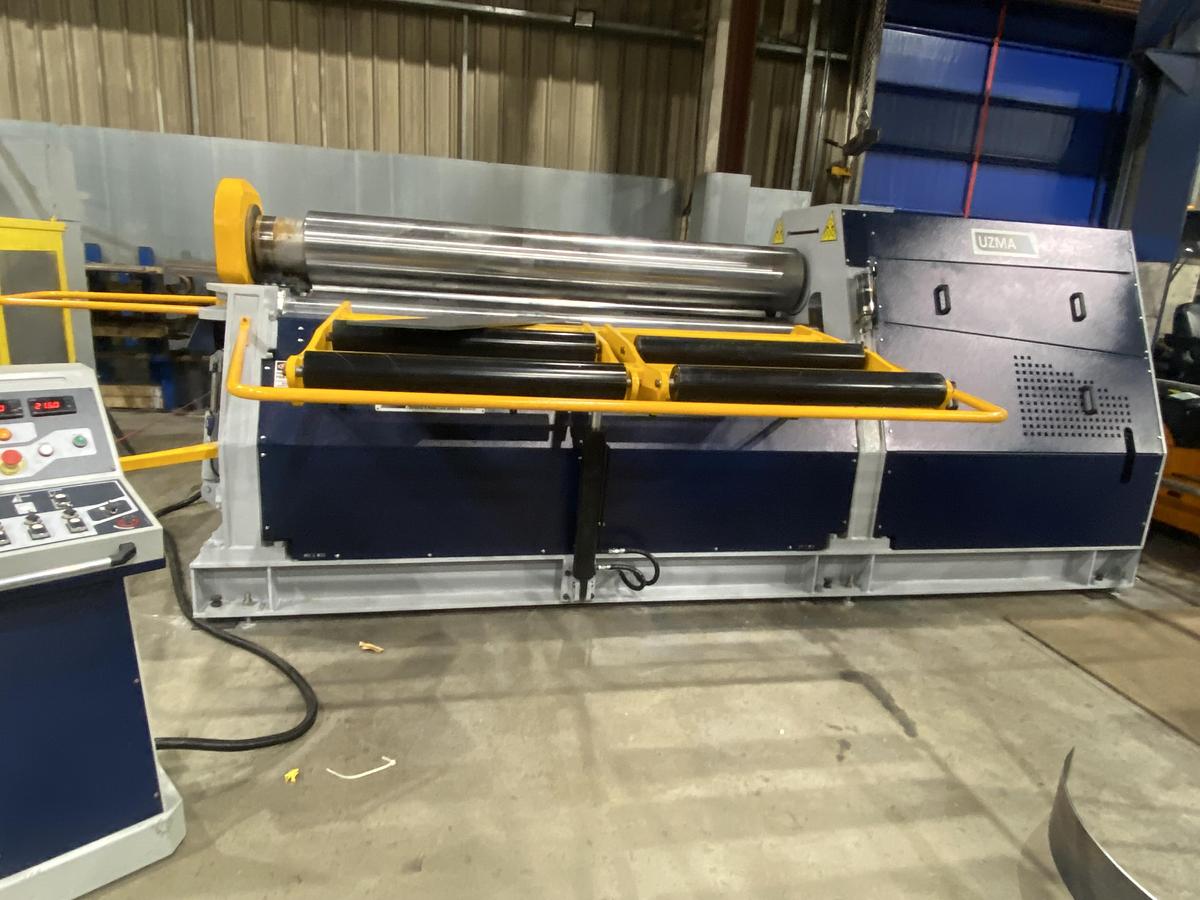 UZMA UHSS 4   4 roll Hydraulic Bending Roll