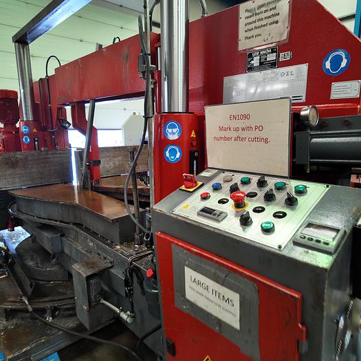 Used Uzay Makina UMSY 540 DG Heavy Duty Twin Mitre Double Column Bandsaw