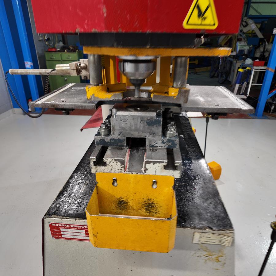 Used Morgan Rushworth Sahinler 70 ton 2 cylinder 5 station steelworker