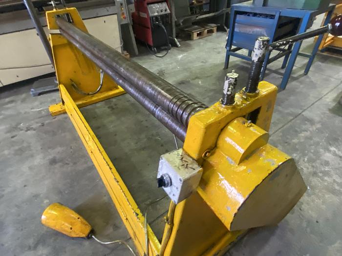 Used EDWARDS EGP   2m x 75mm Diameter Power operated bending rollers