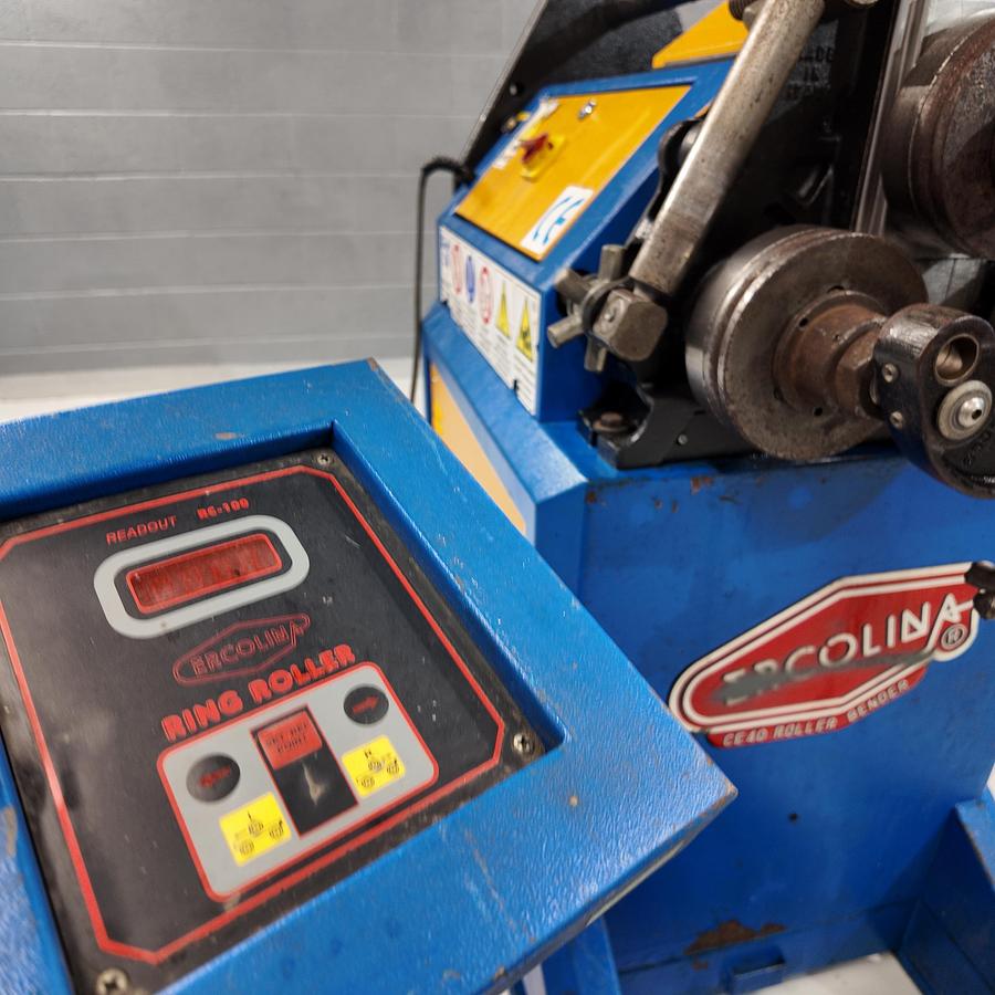 Used ERCOLINA CE40 MR3   3 roll driven 40mm shaft section roller