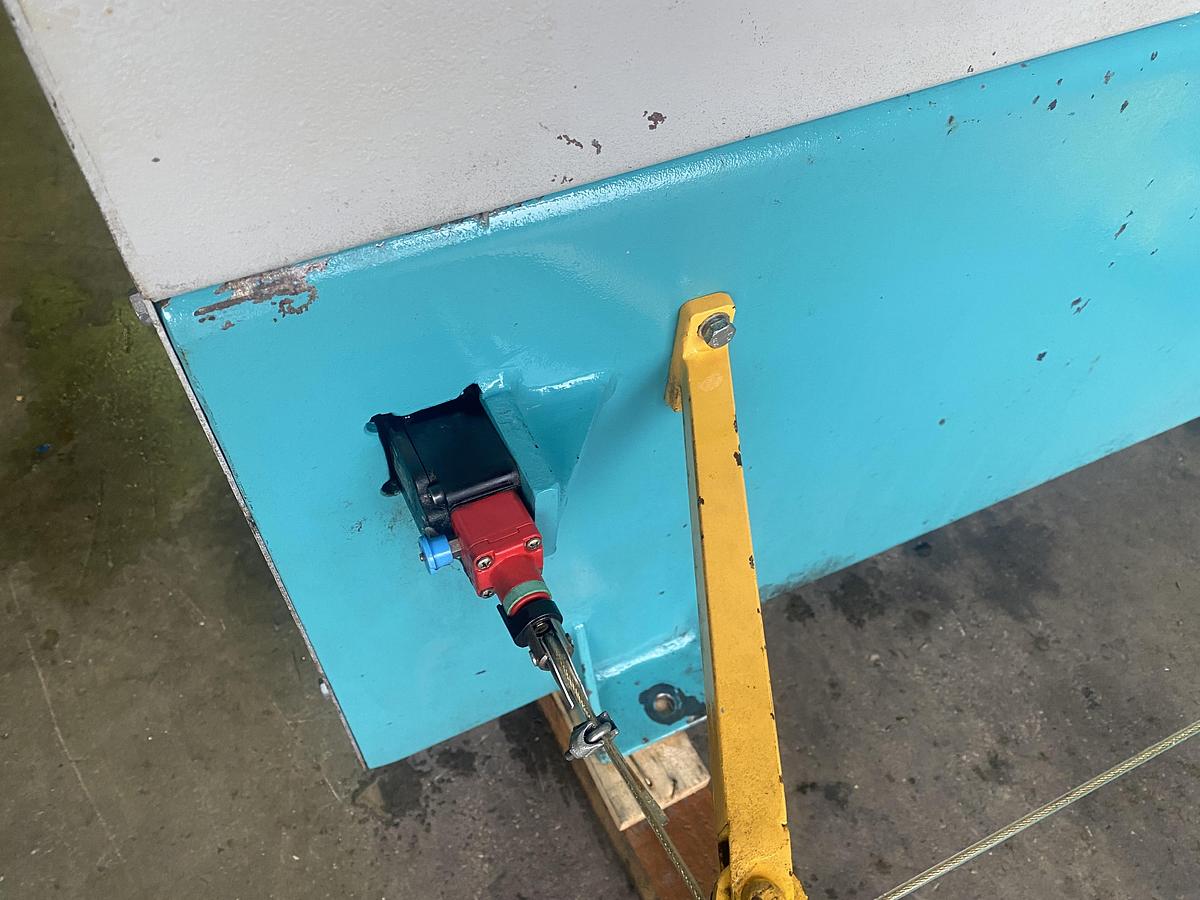 Used Sahinler IRM 1270mm x 110mm diameter bending rollers