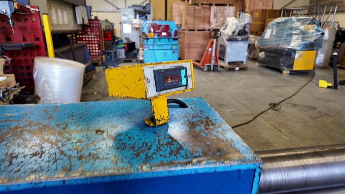 Used SERGI  2004   2000mm x 4mm Power operated Bending rollers