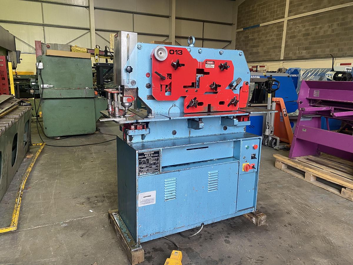 Used Kingsland 45 ton XA compact steelworker 5 station