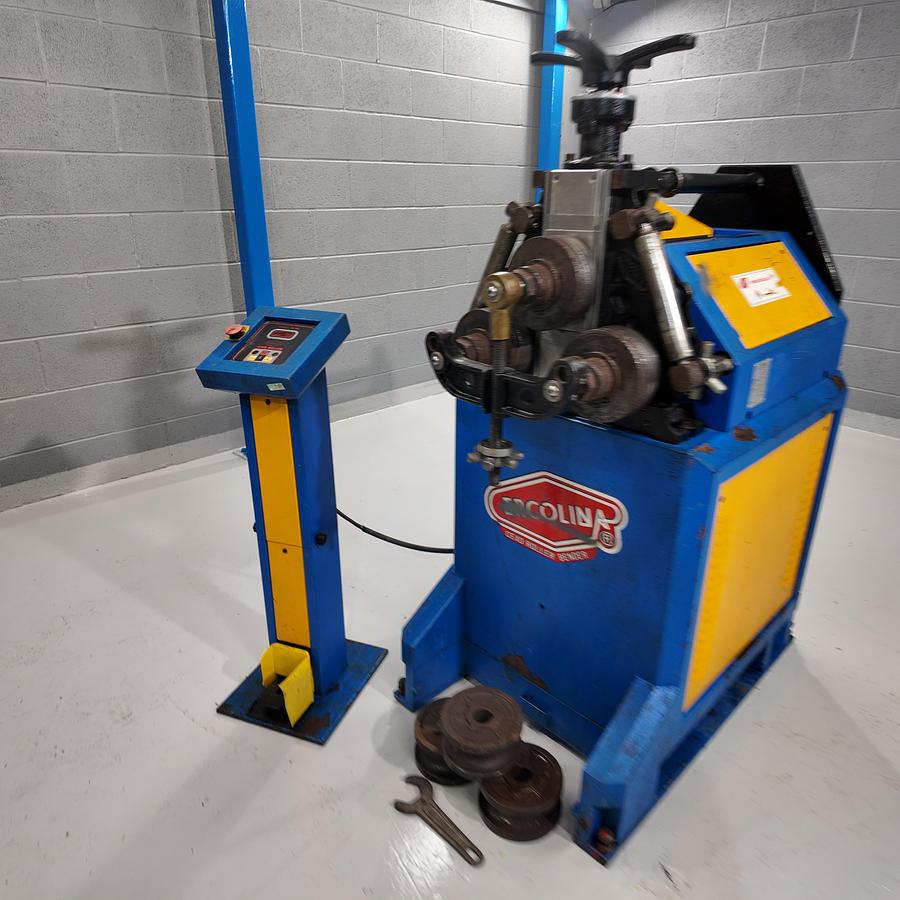 Used ERCOLINA CE40 MR3   3 roll driven 40mm shaft section roller